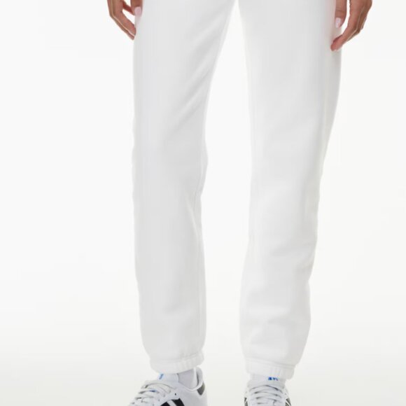 TNA Aritzia Concord Terry Joggers – White – Cozy Textured - Picture 1 of 6